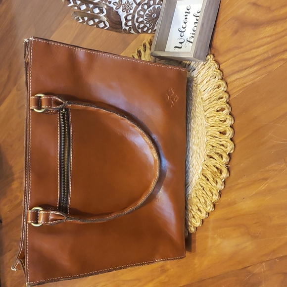 Patricia Nash Tooled Collection Zancona Rich Leather Tote Shopper Shoulder Bag - Picture 6 of 10